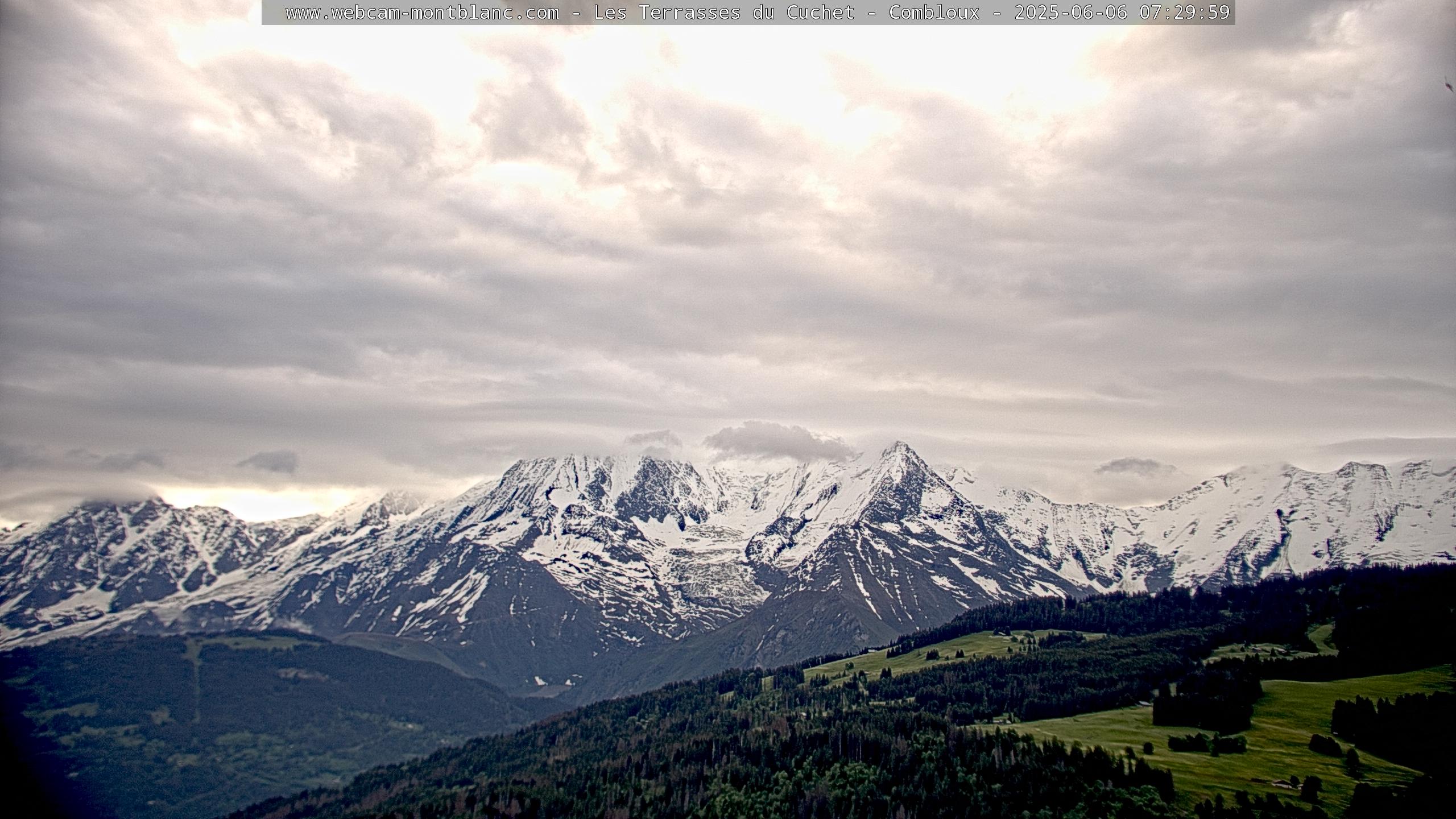 Vue du Mont-Blanc