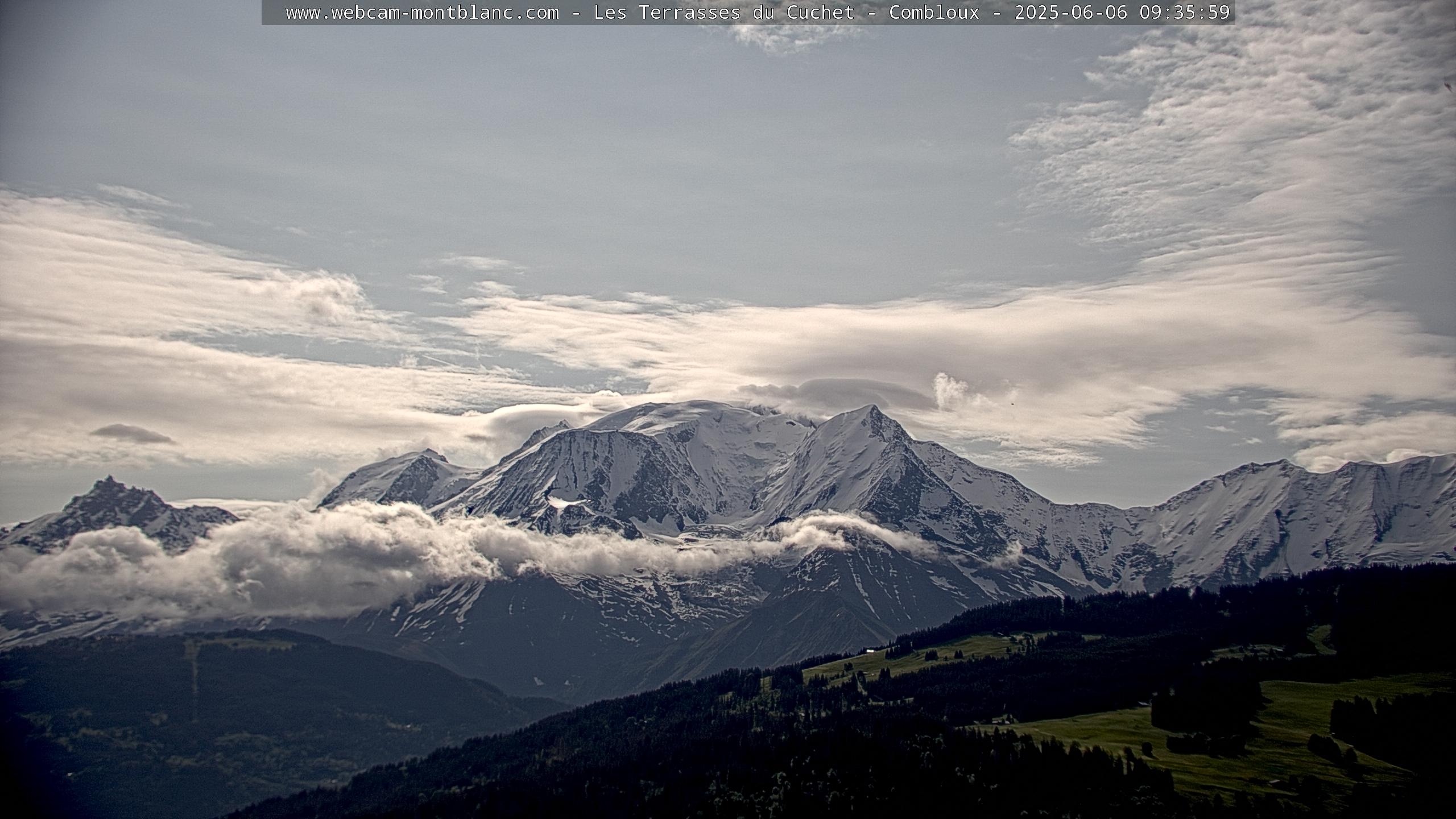 Vue du Mont-Blanc