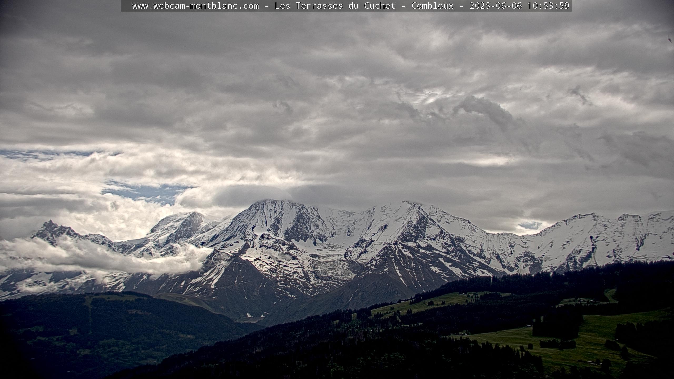 Vue du Mont-Blanc