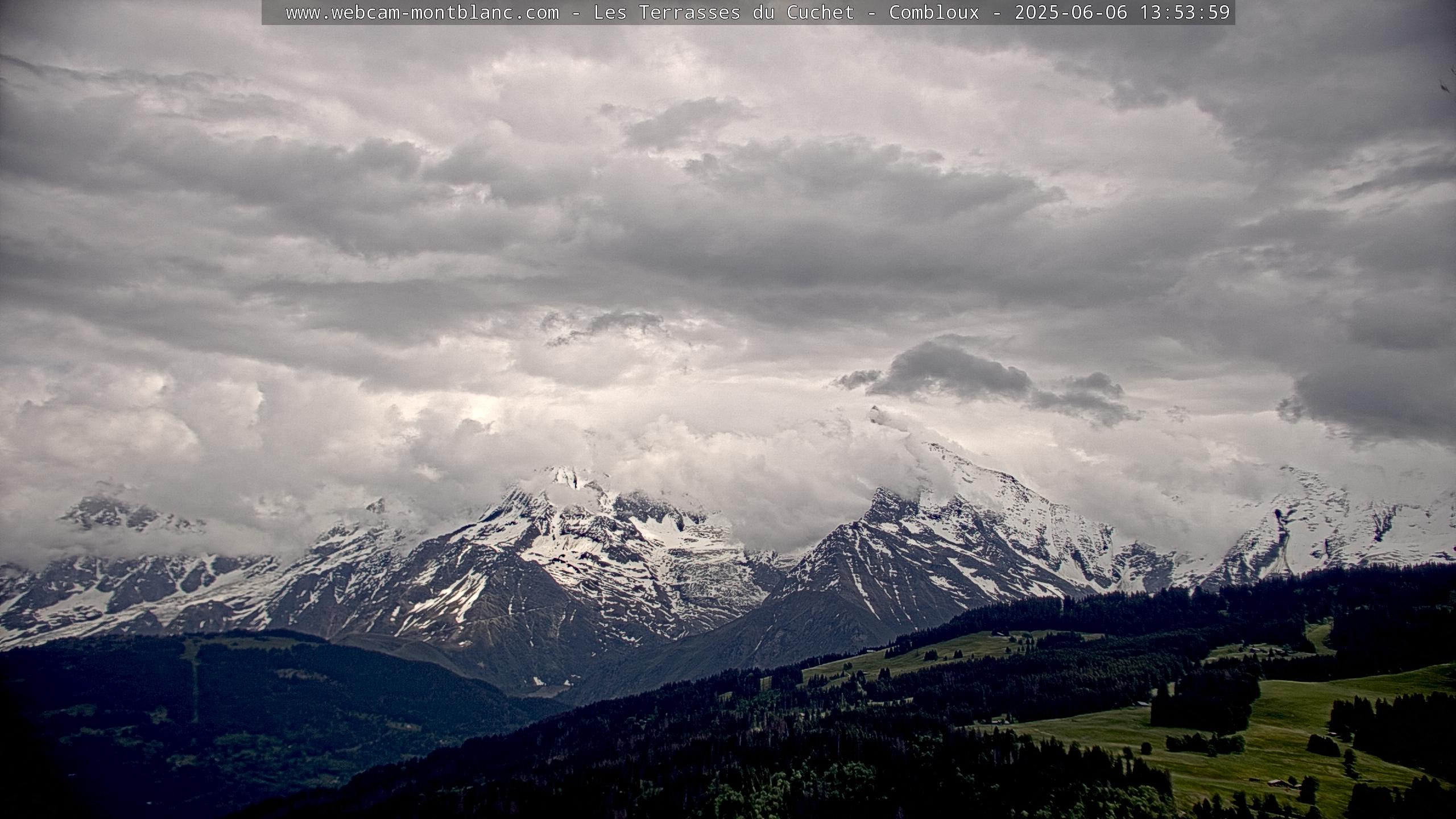 Vue du Mont-Blanc