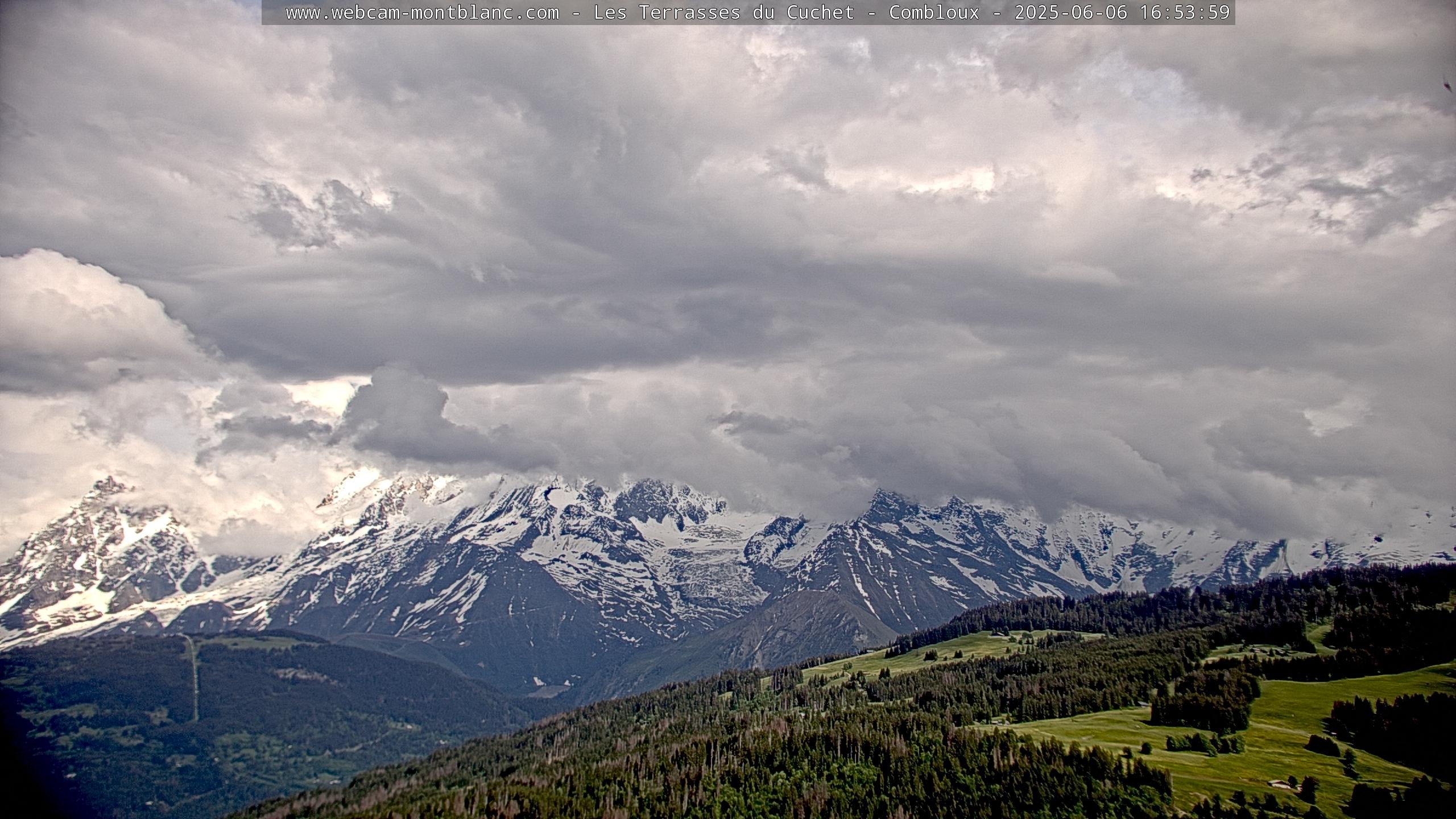 Vue du Mont-Blanc