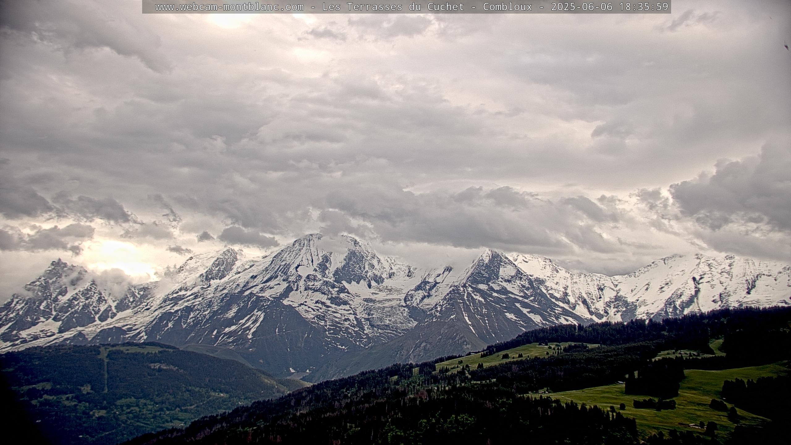 Vue du Mont-Blanc
