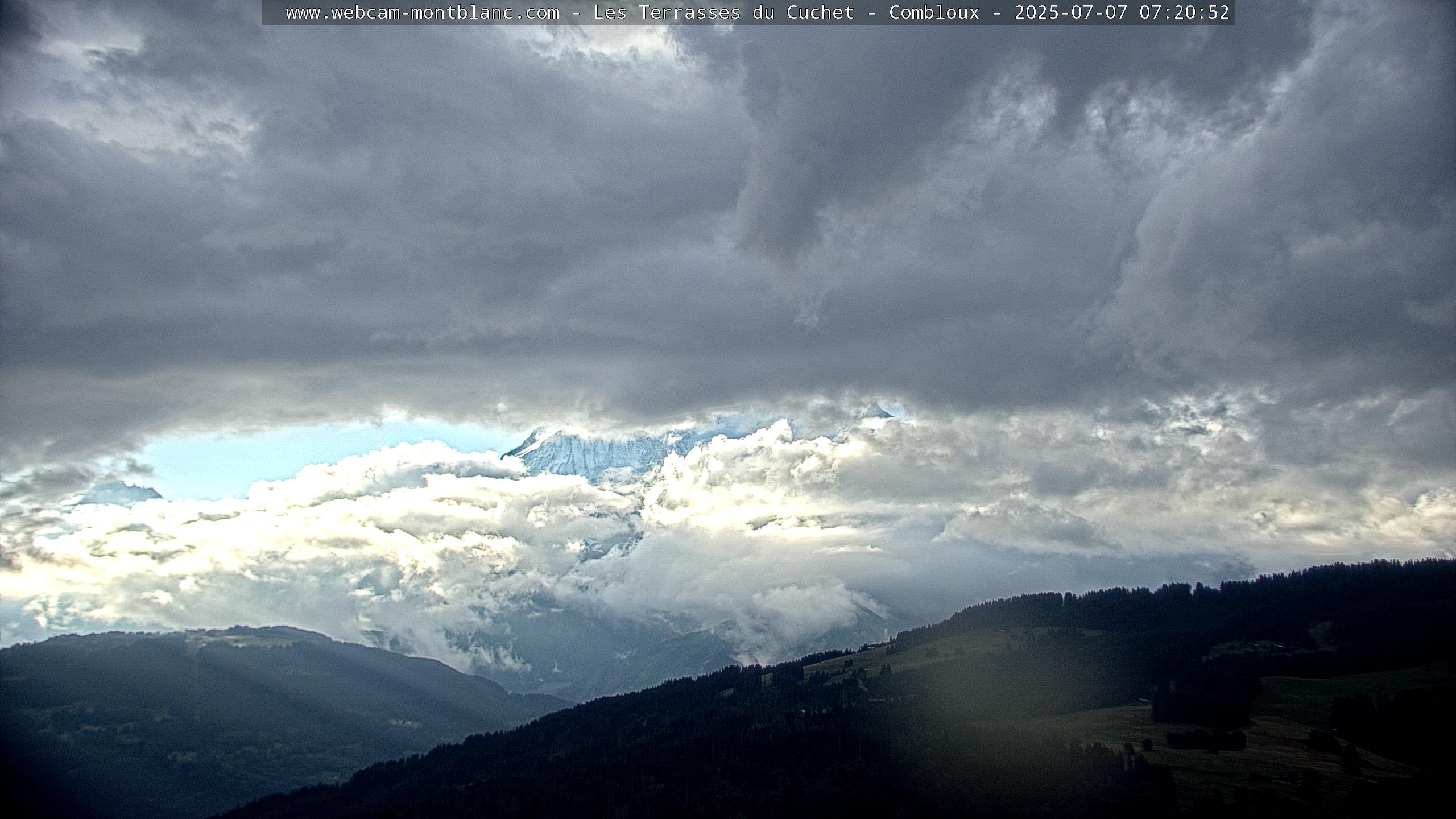 Vue du Mont-Blanc
