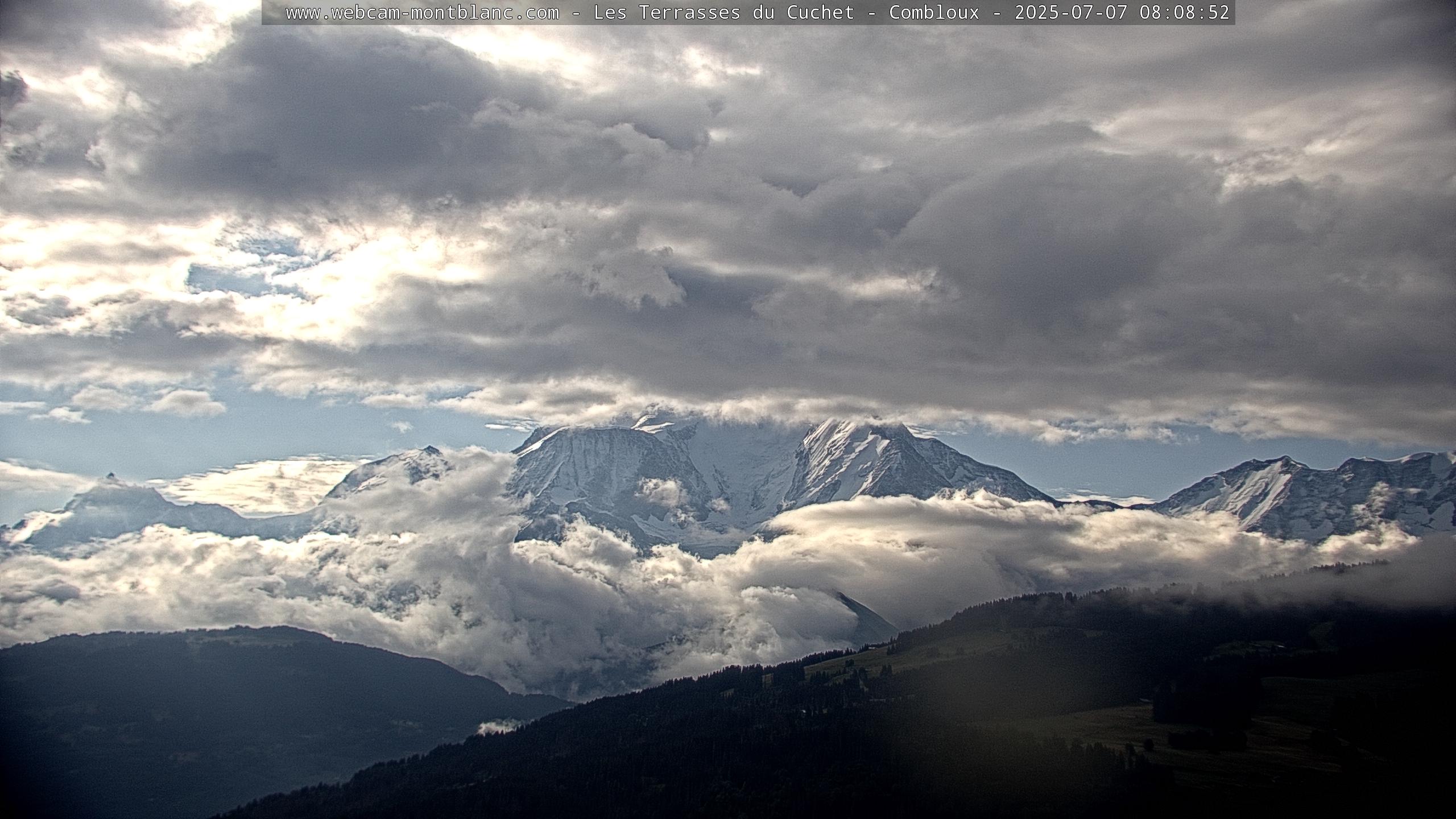 Vue du Mont-Blanc