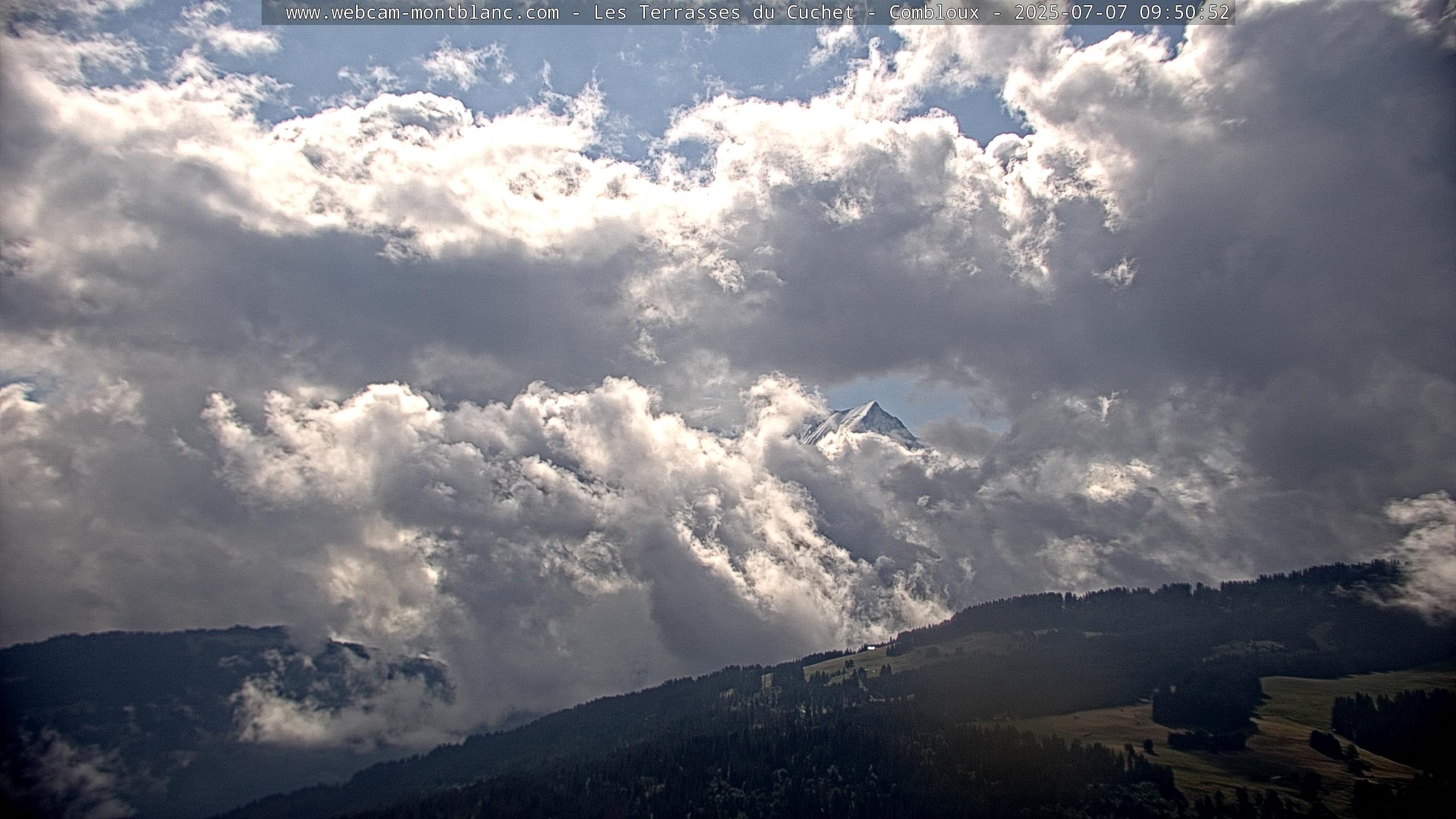 Vue du Mont-Blanc