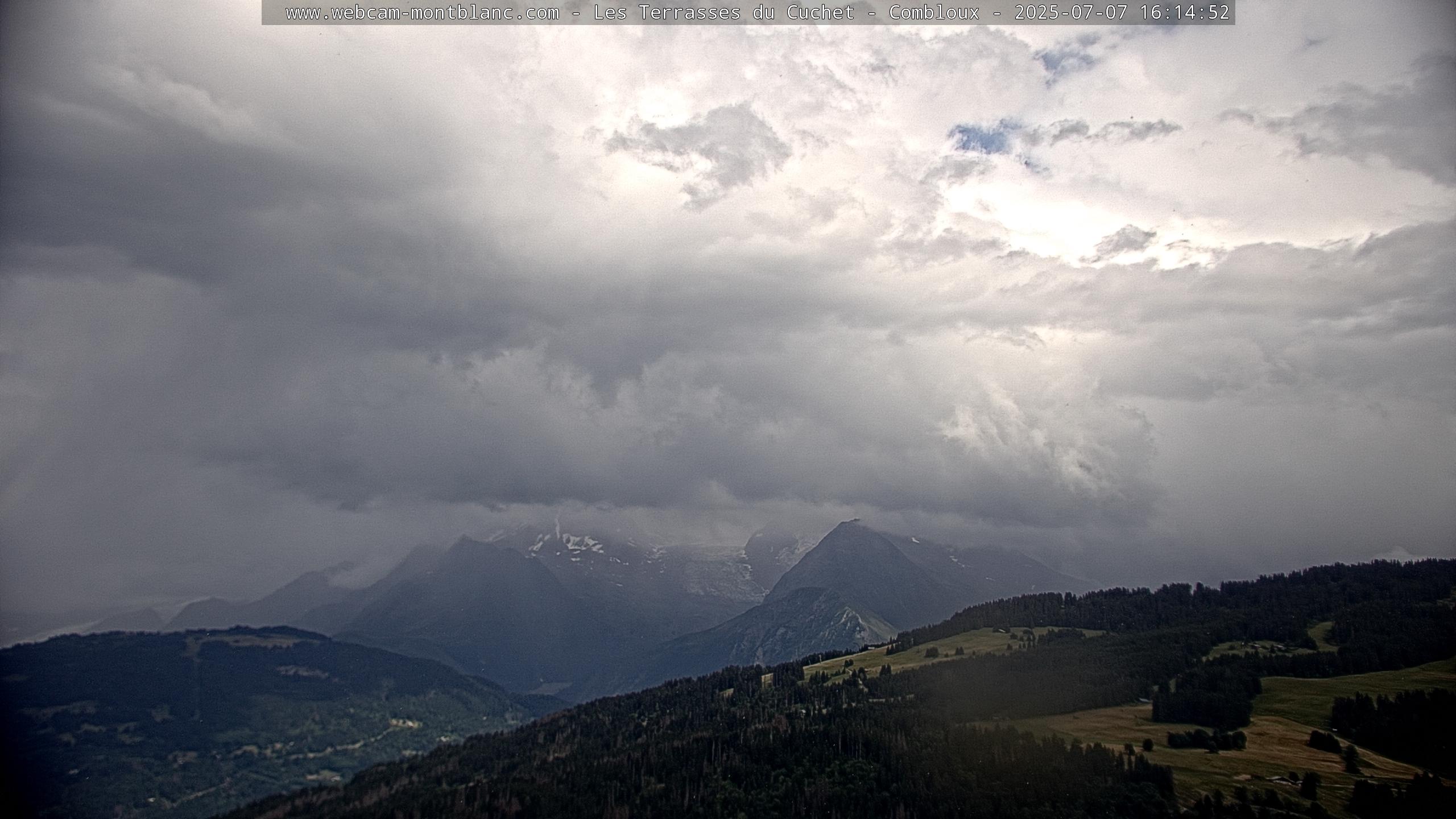 Vue du Mont-Blanc