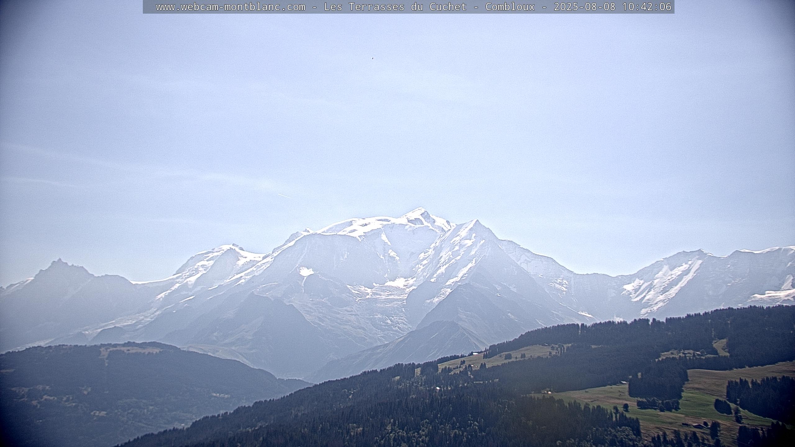 Vue du Mont-Blanc