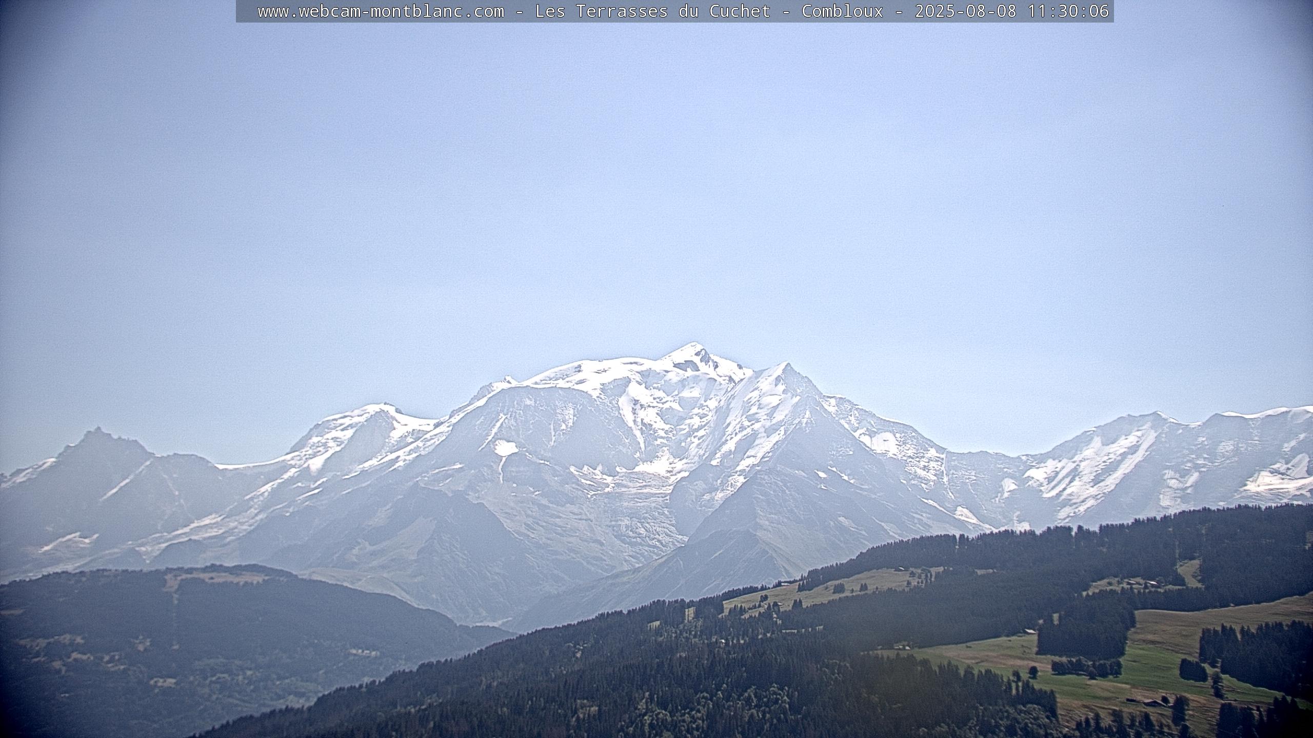 Vue du Mont-Blanc