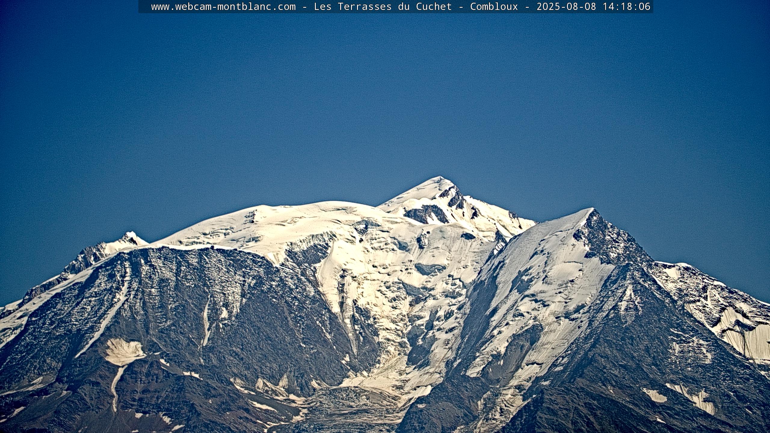 Vue du Mont-Blanc