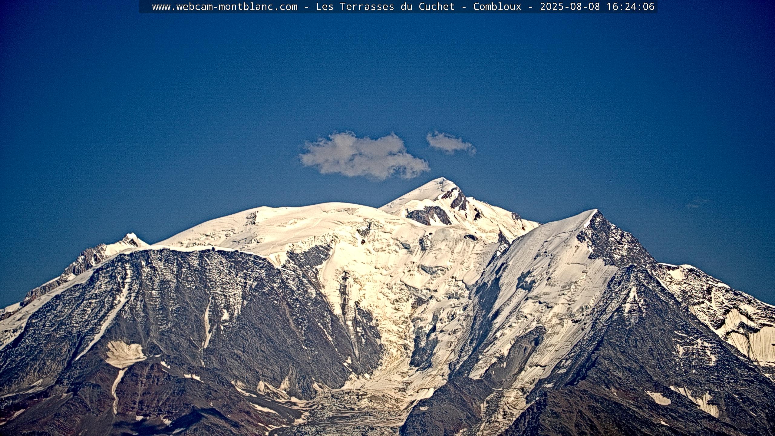 Vue du Mont-Blanc