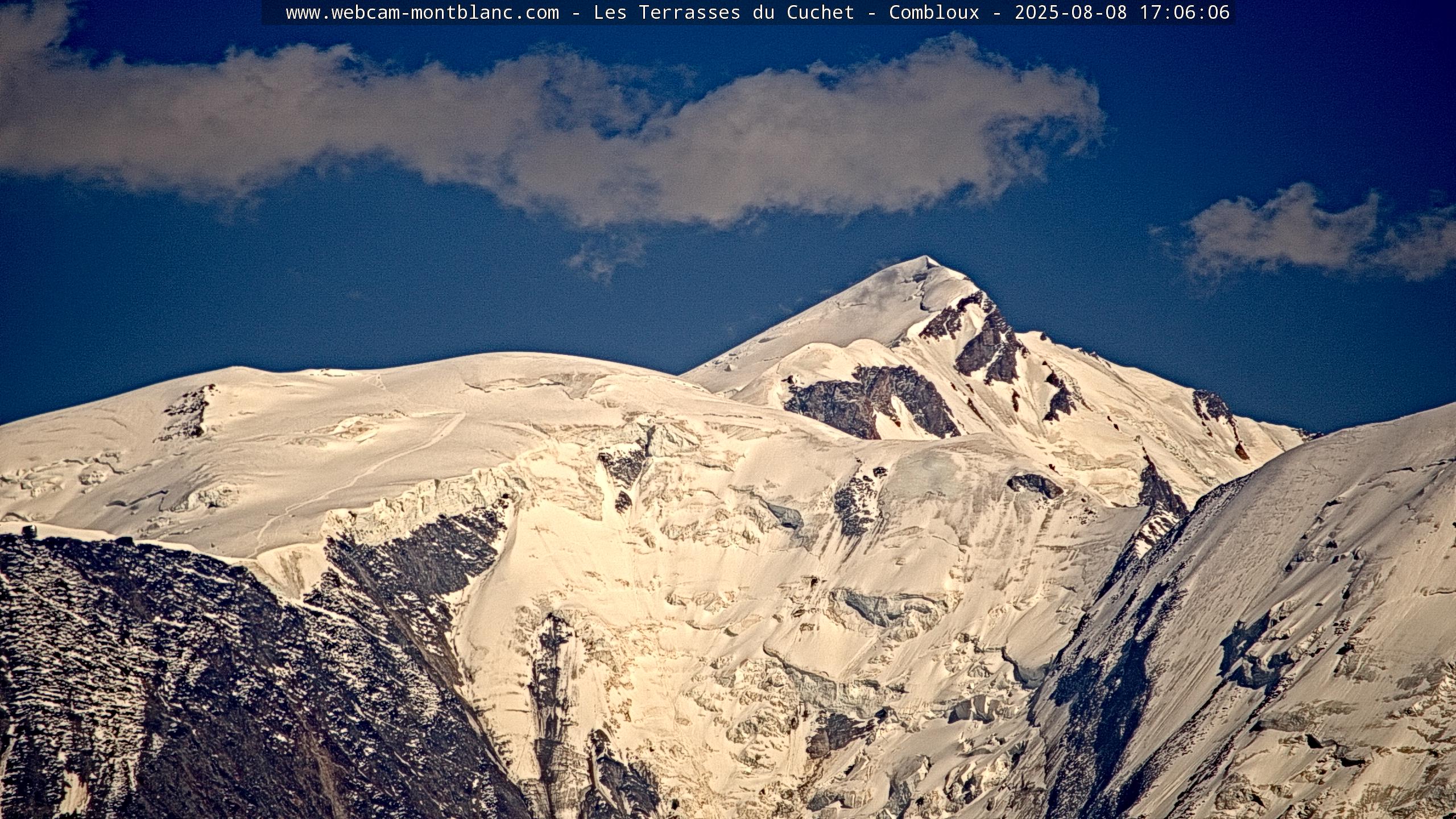 Vue du Mont-Blanc