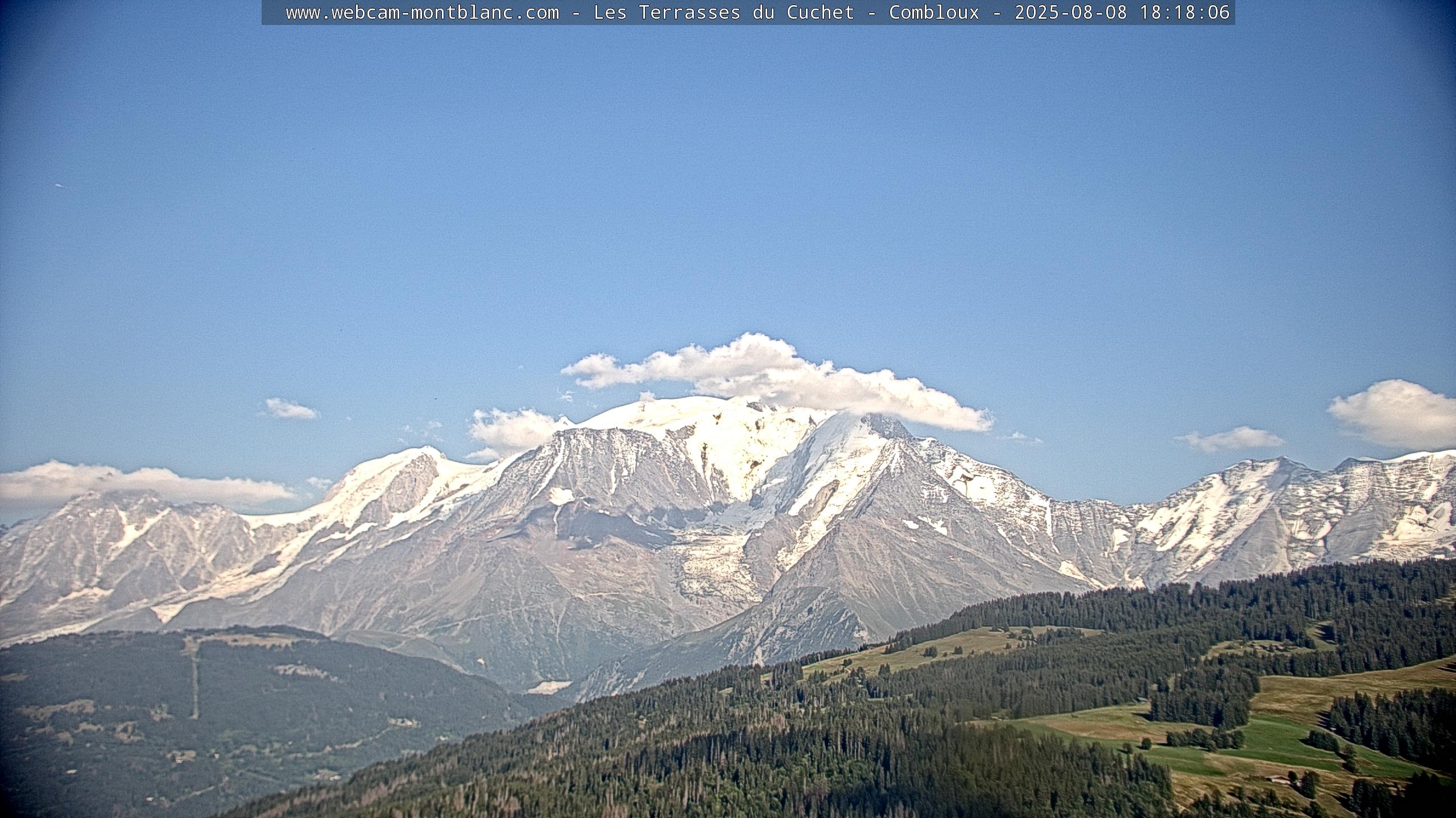 Vue du Mont-Blanc