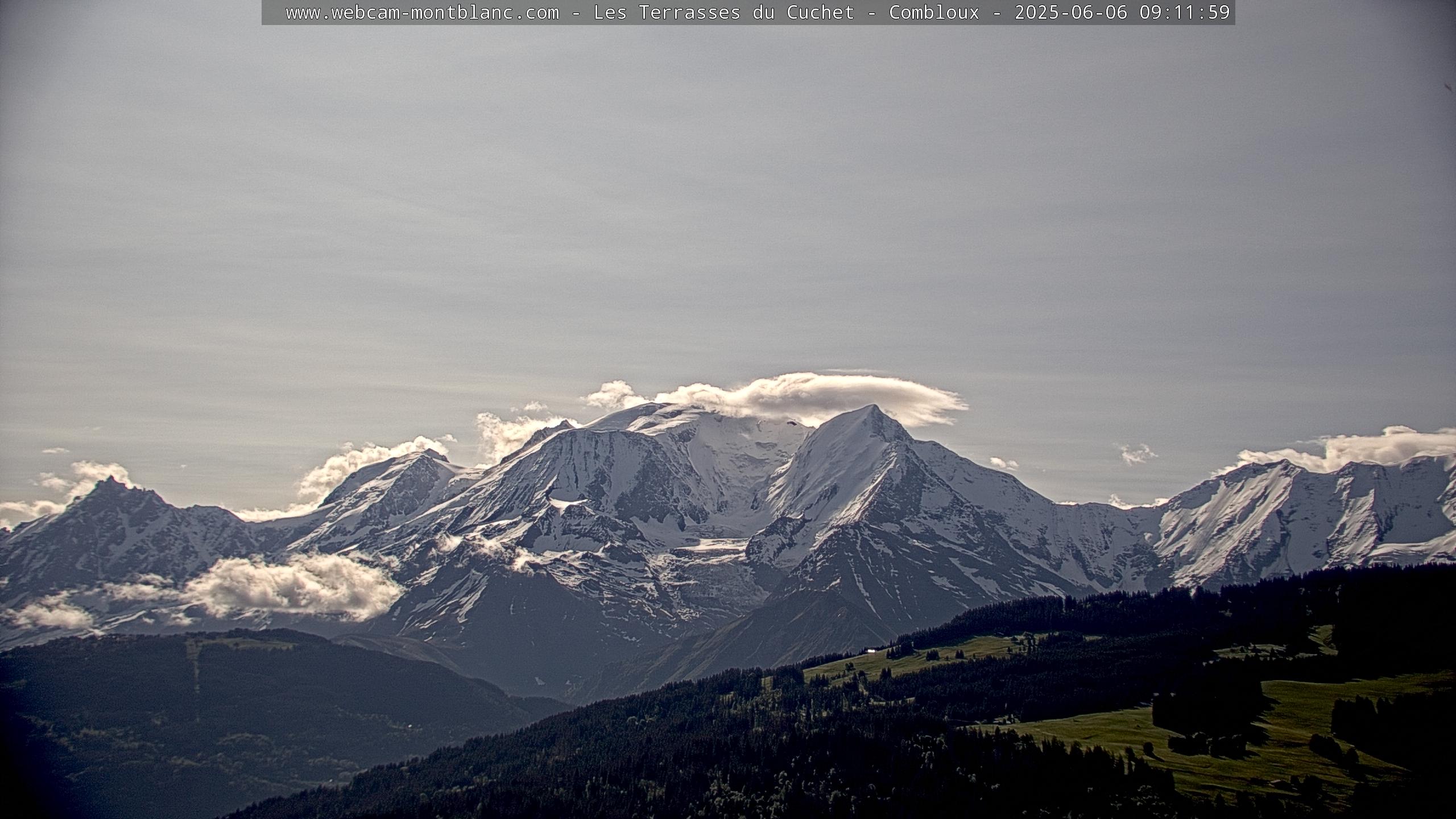 Vue du Mont-Blanc