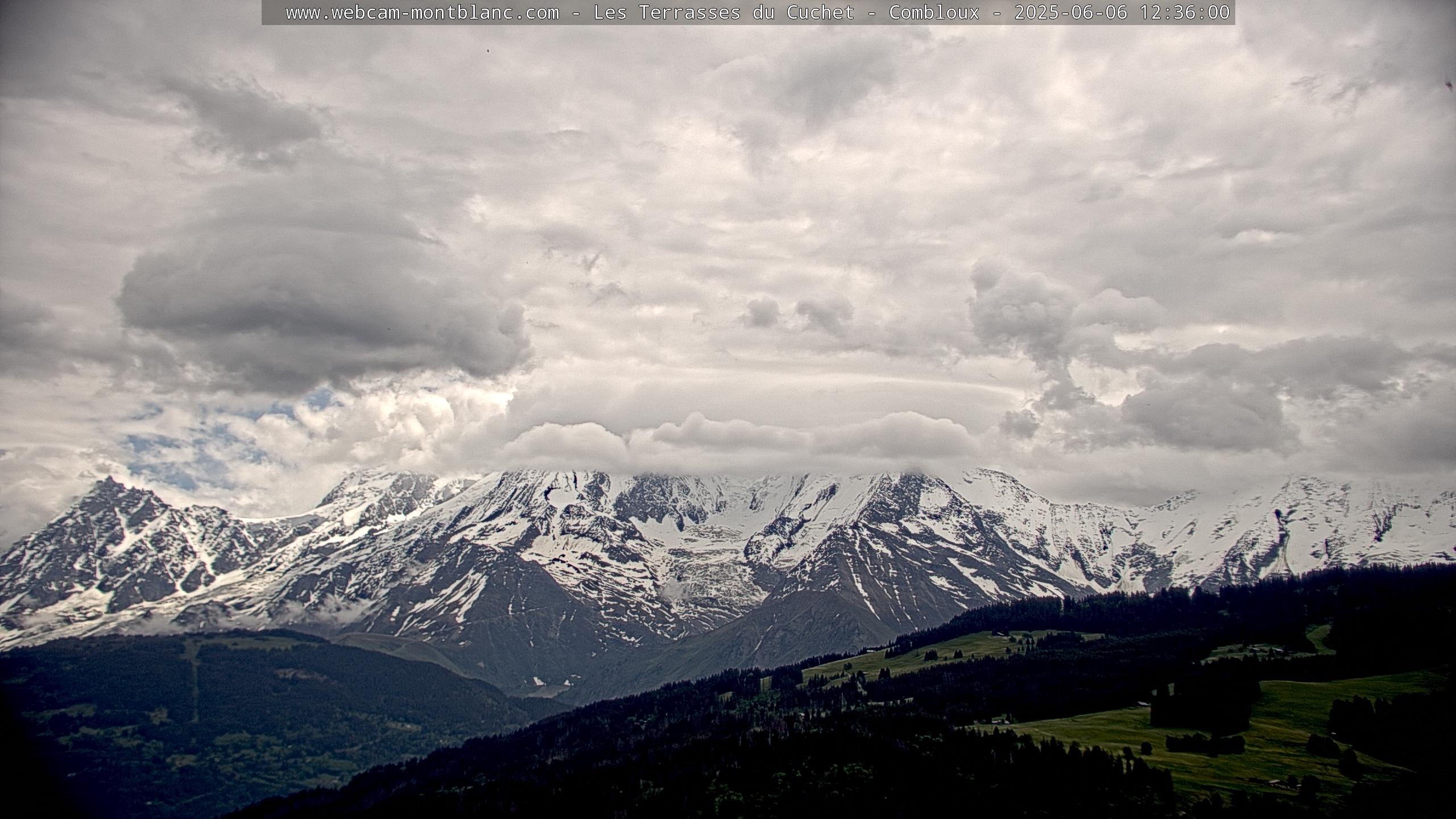 Vue du Mont-Blanc