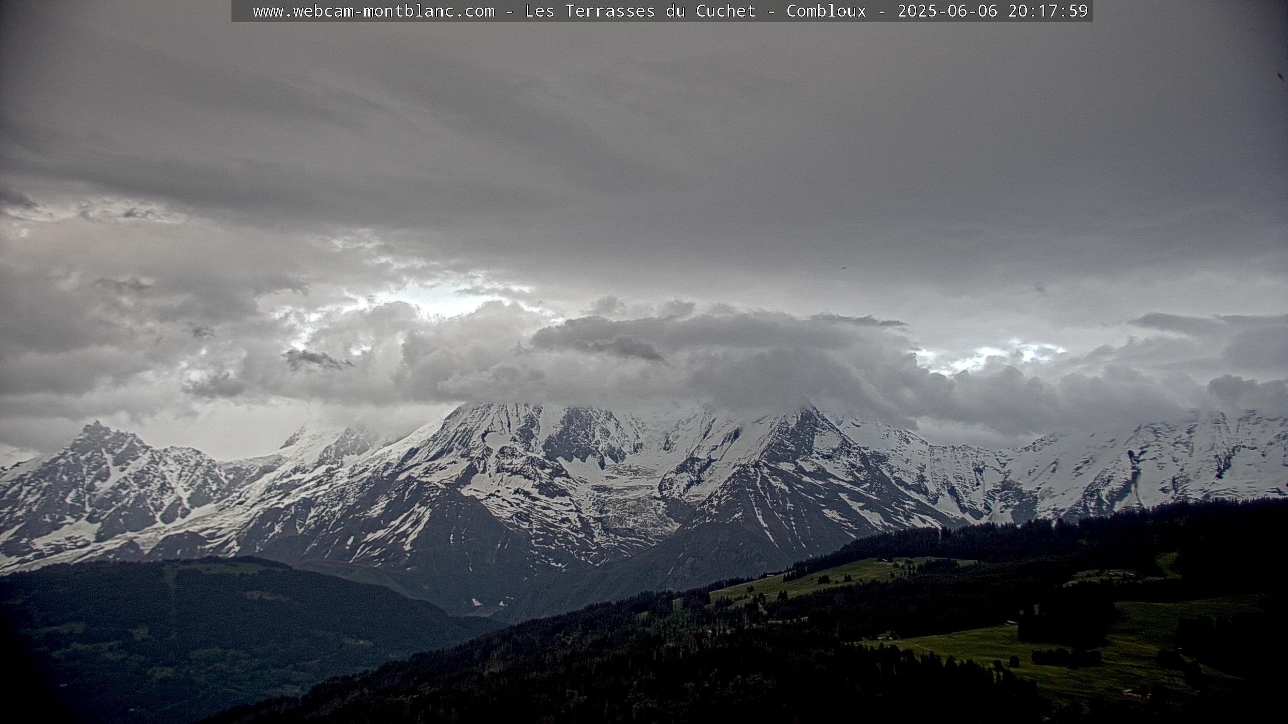 Vue du Mont-Blanc