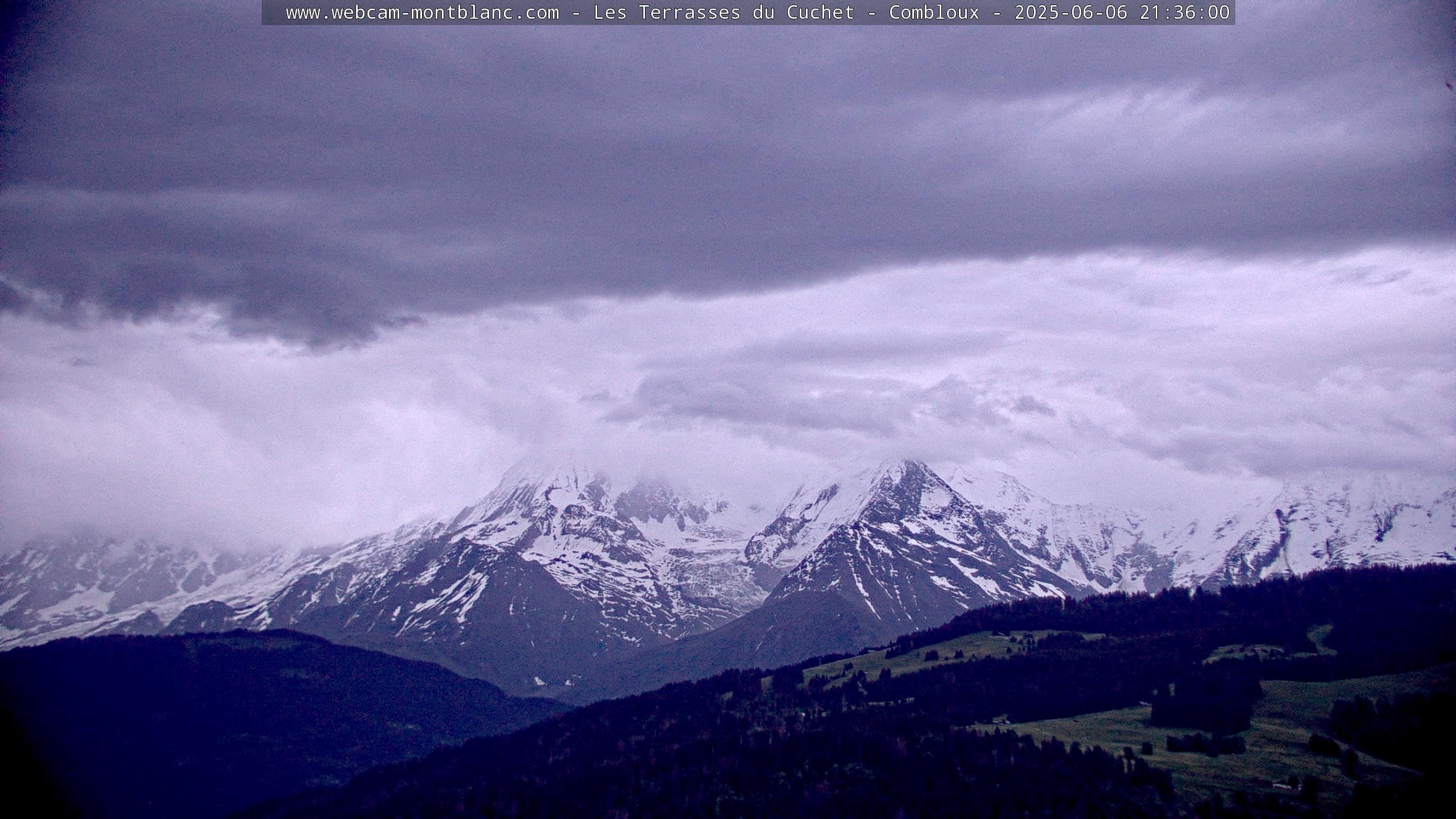 Vue du Mont-Blanc
