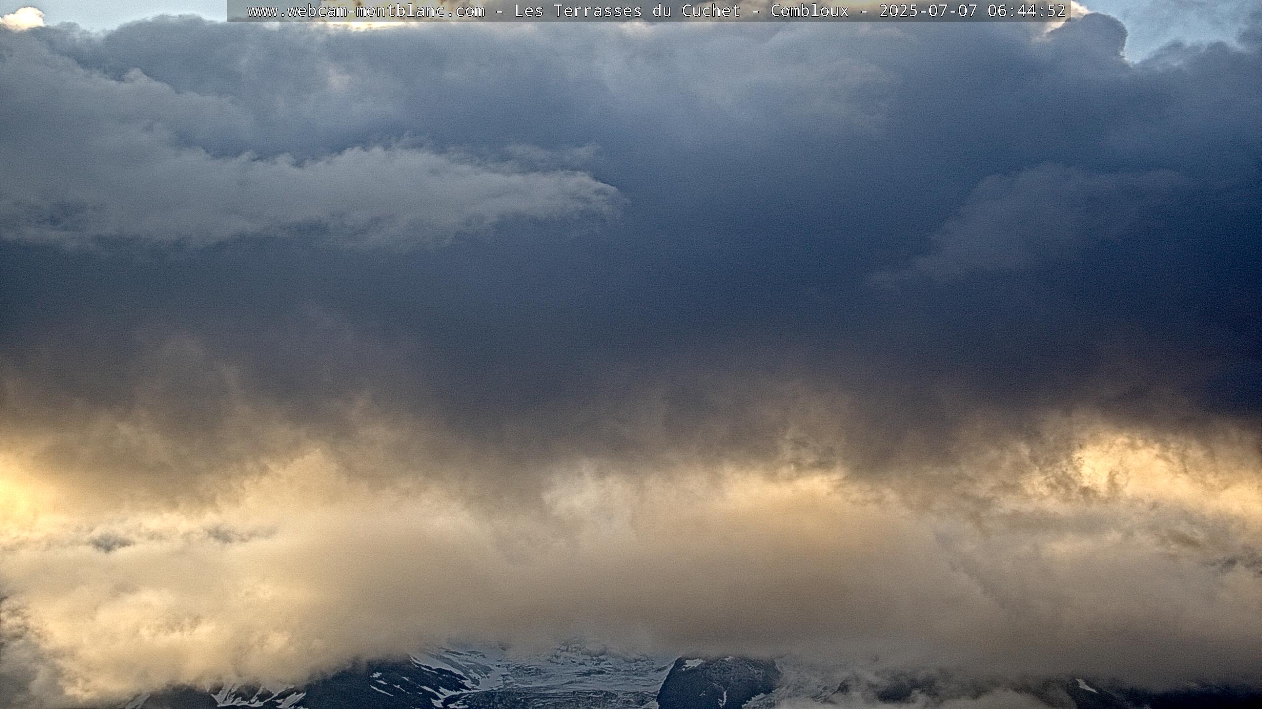 Vue du Mont-Blanc
