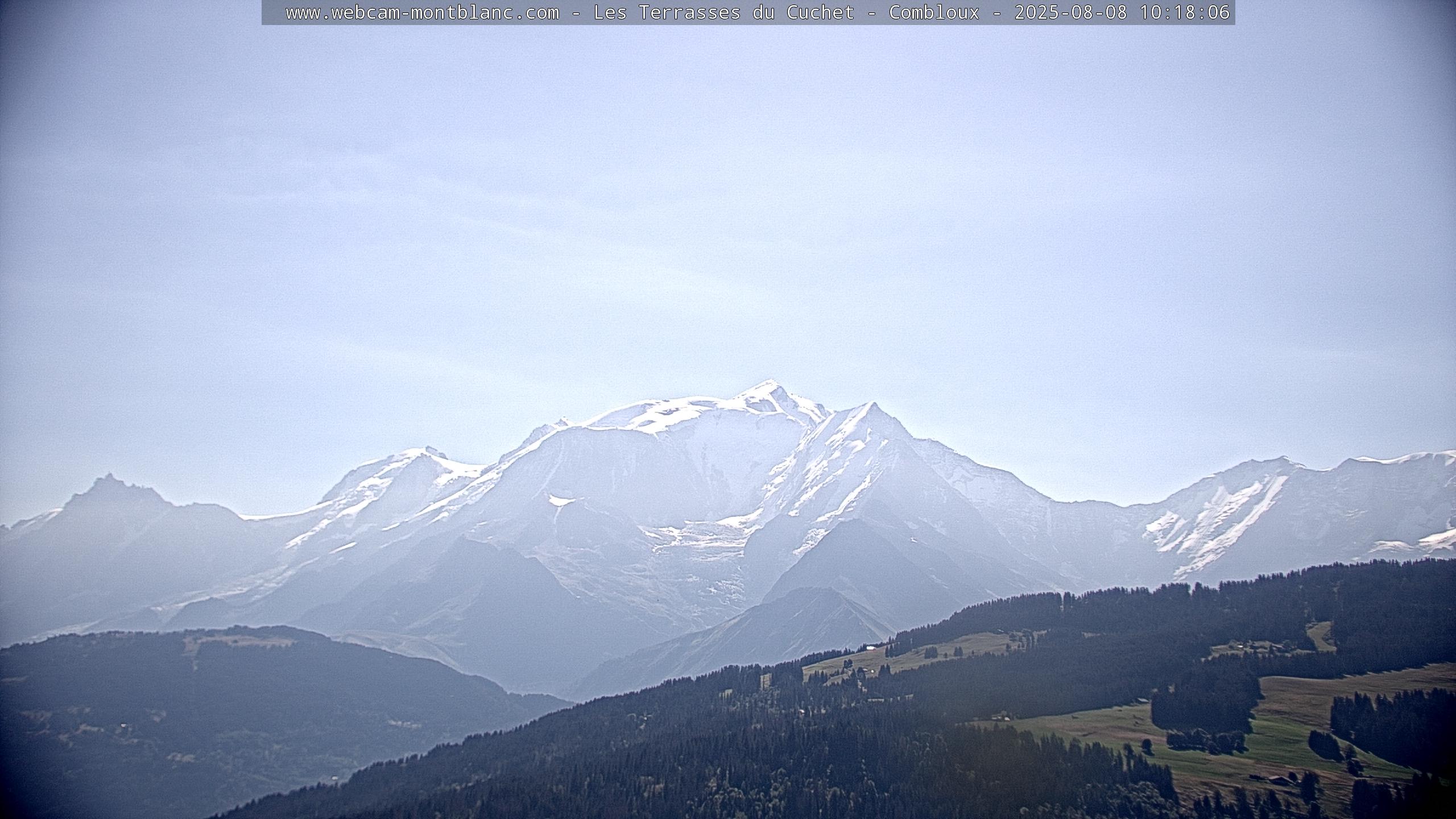 Vue du Mont-Blanc