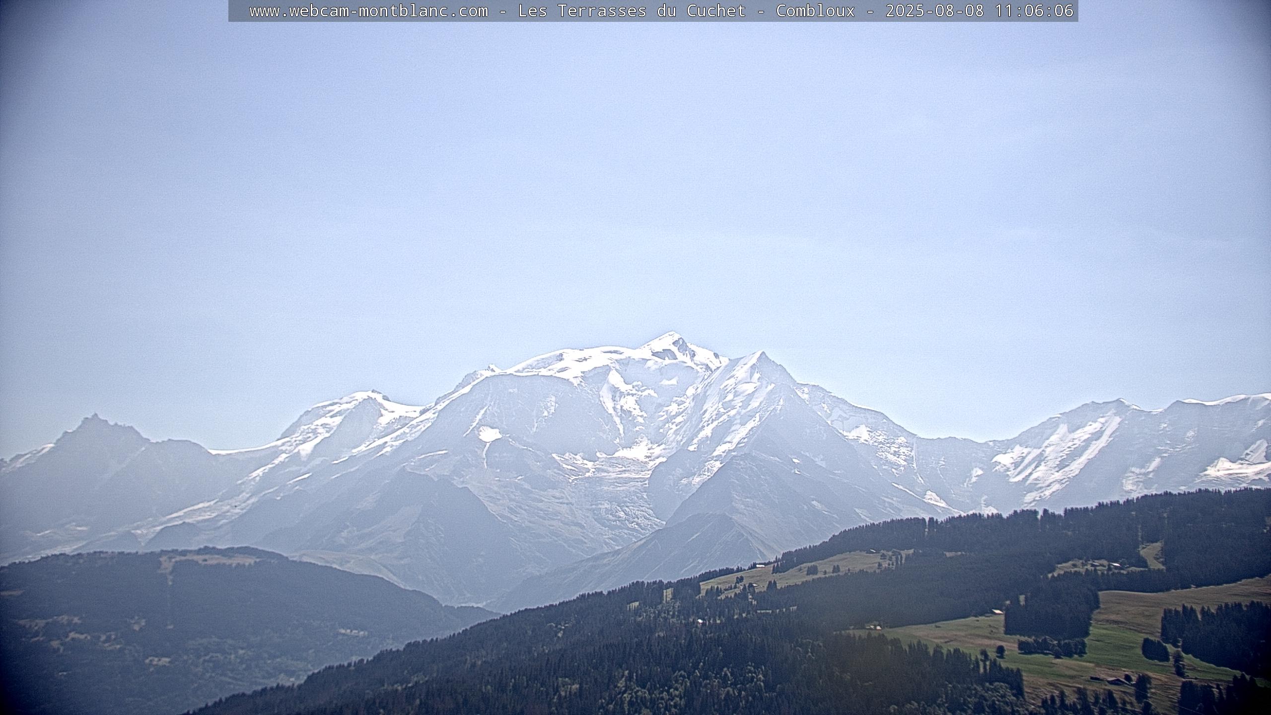 Vue du Mont-Blanc