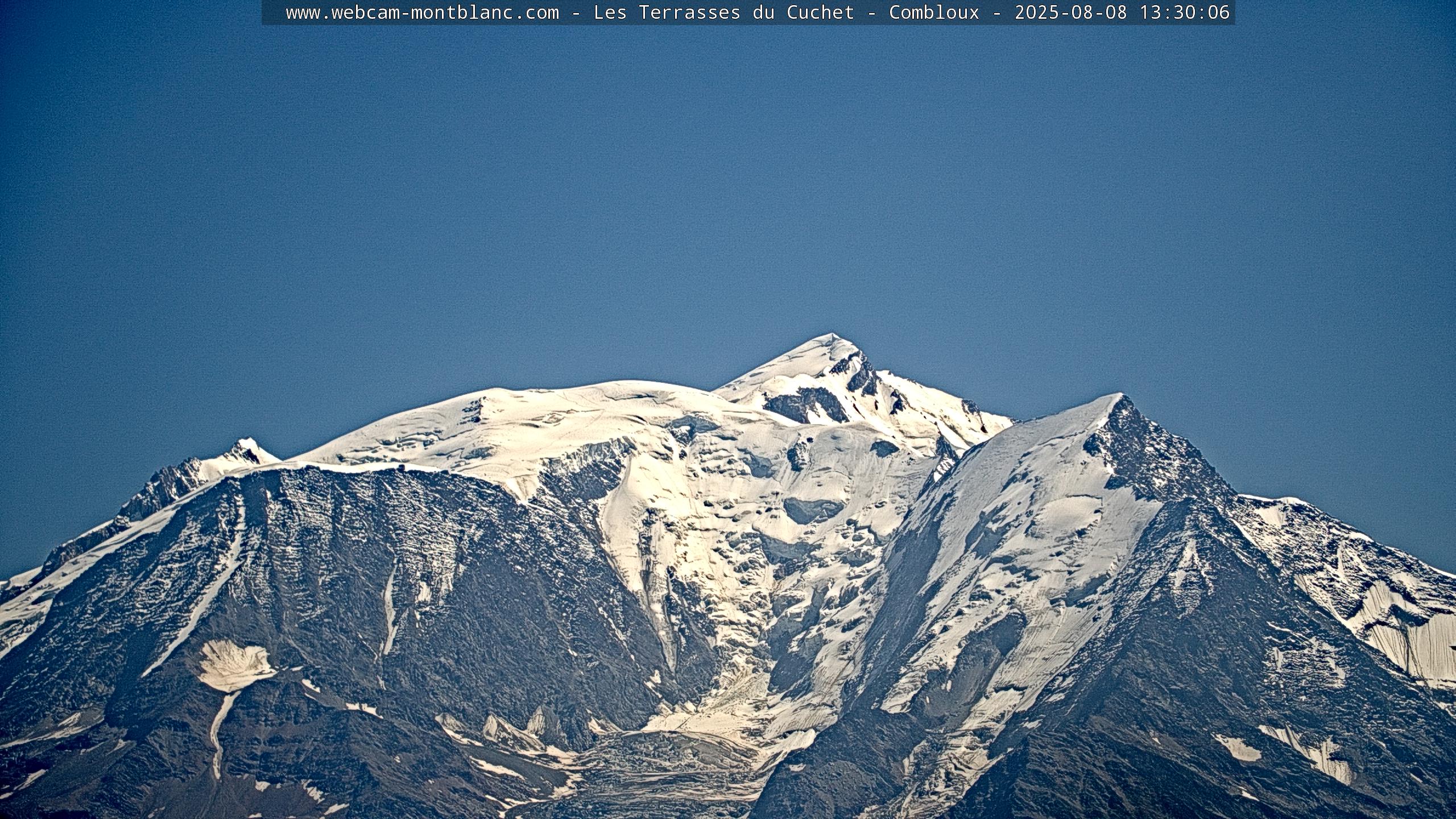 Vue du Mont-Blanc