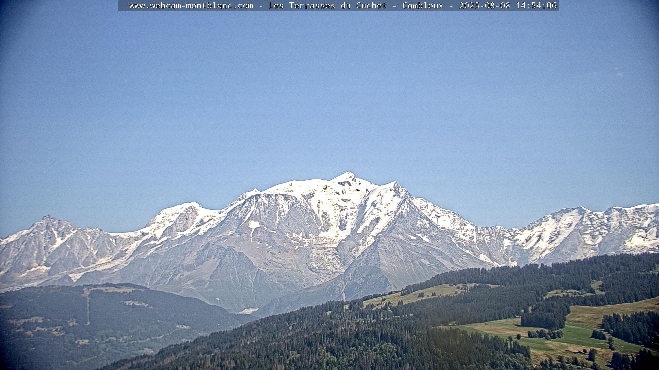Vue du Mont-Blanc