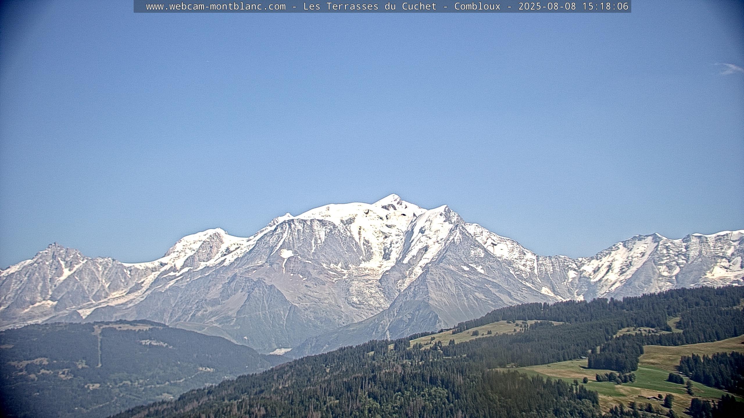 Vue du Mont-Blanc