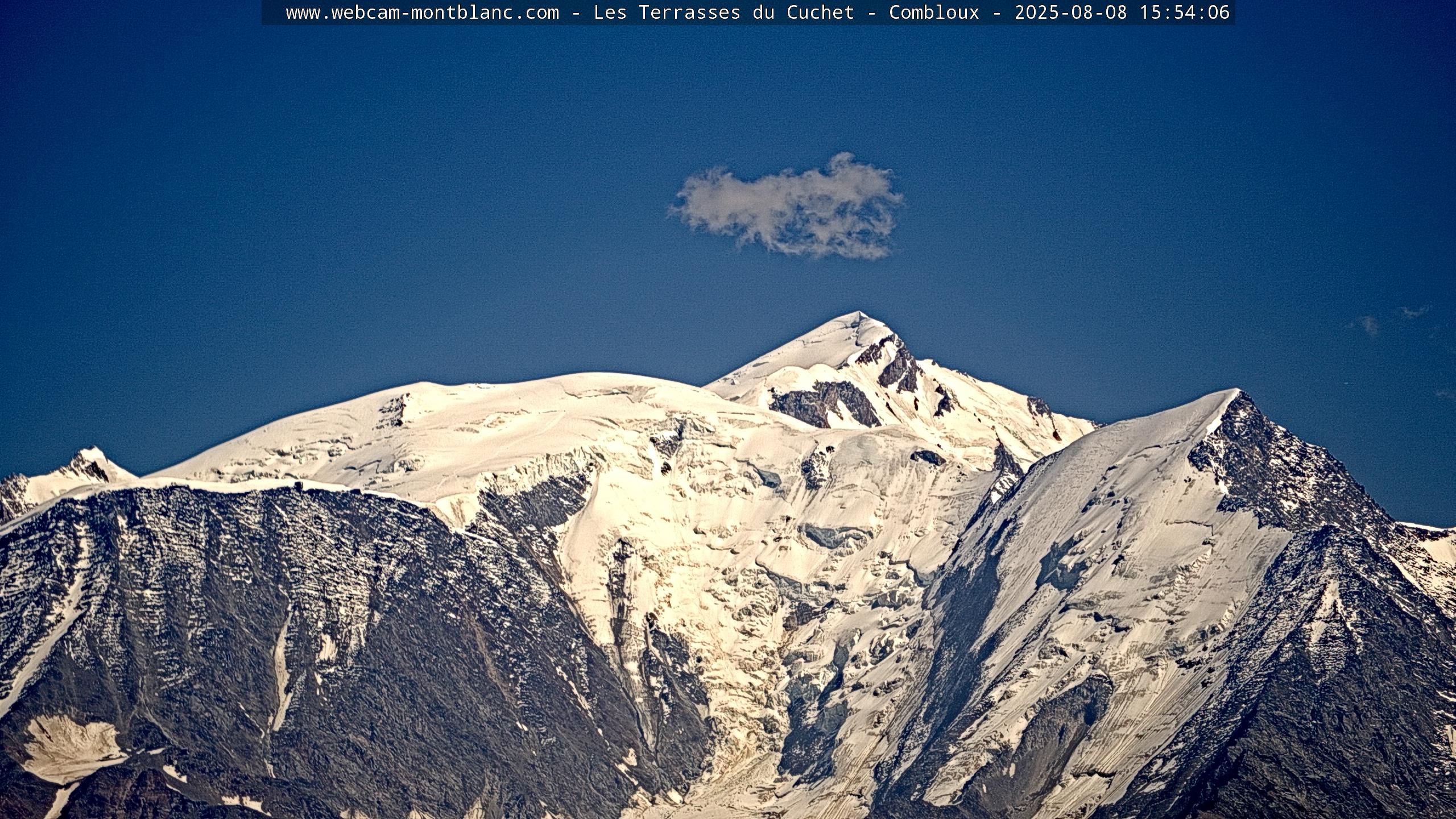 Vue du Mont-Blanc
