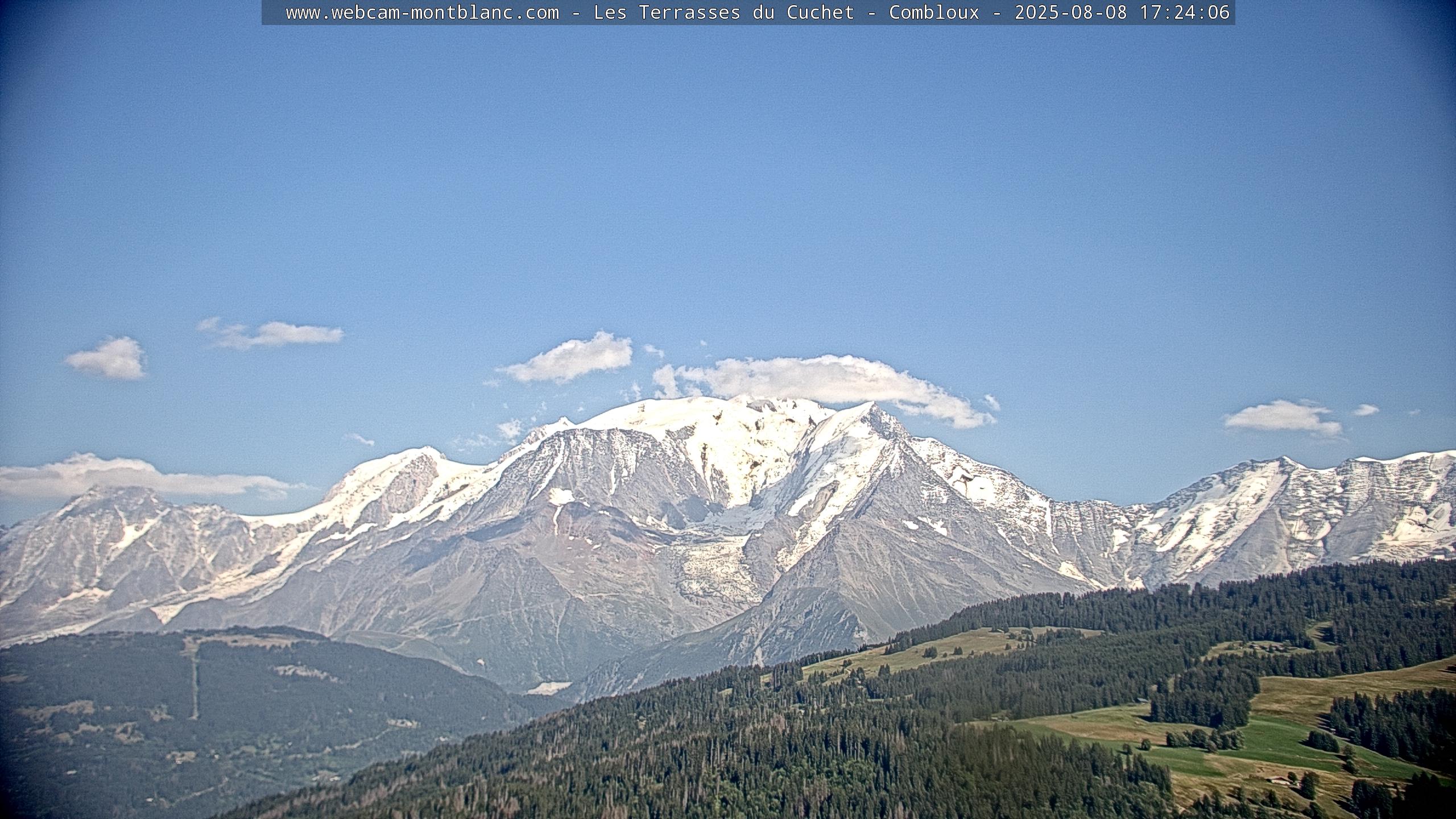 Vue du Mont-Blanc