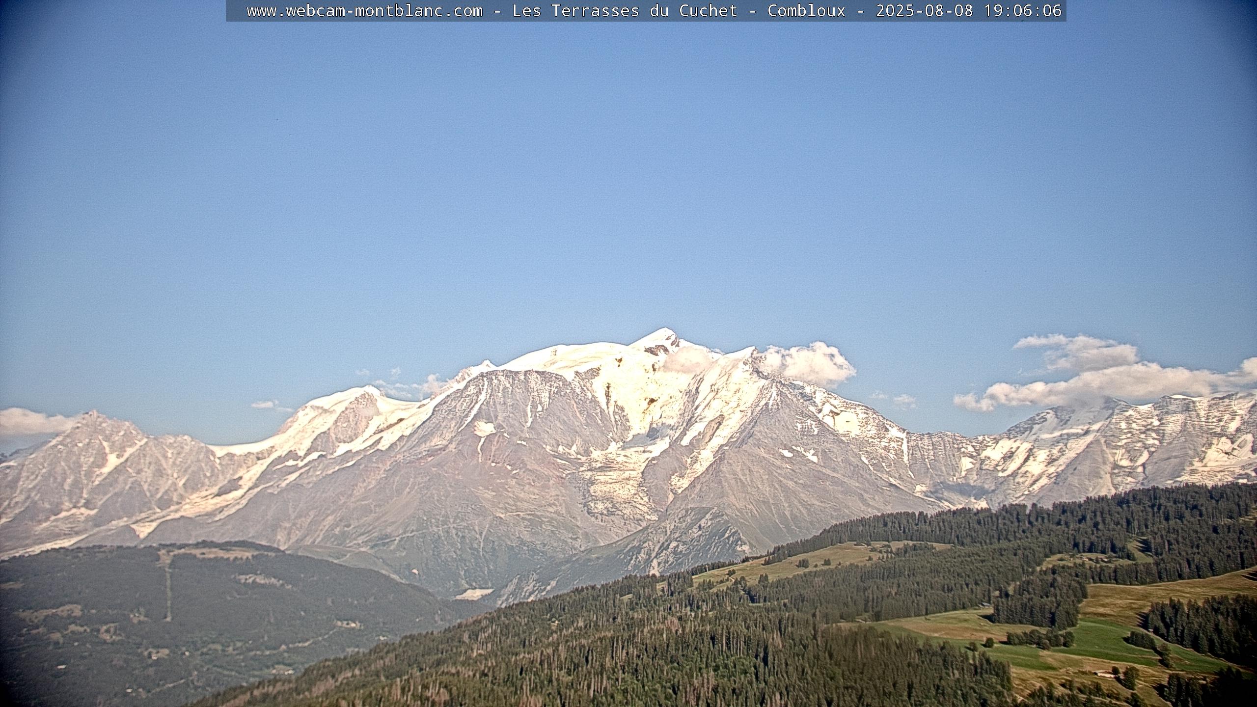 Vue du Mont-Blanc