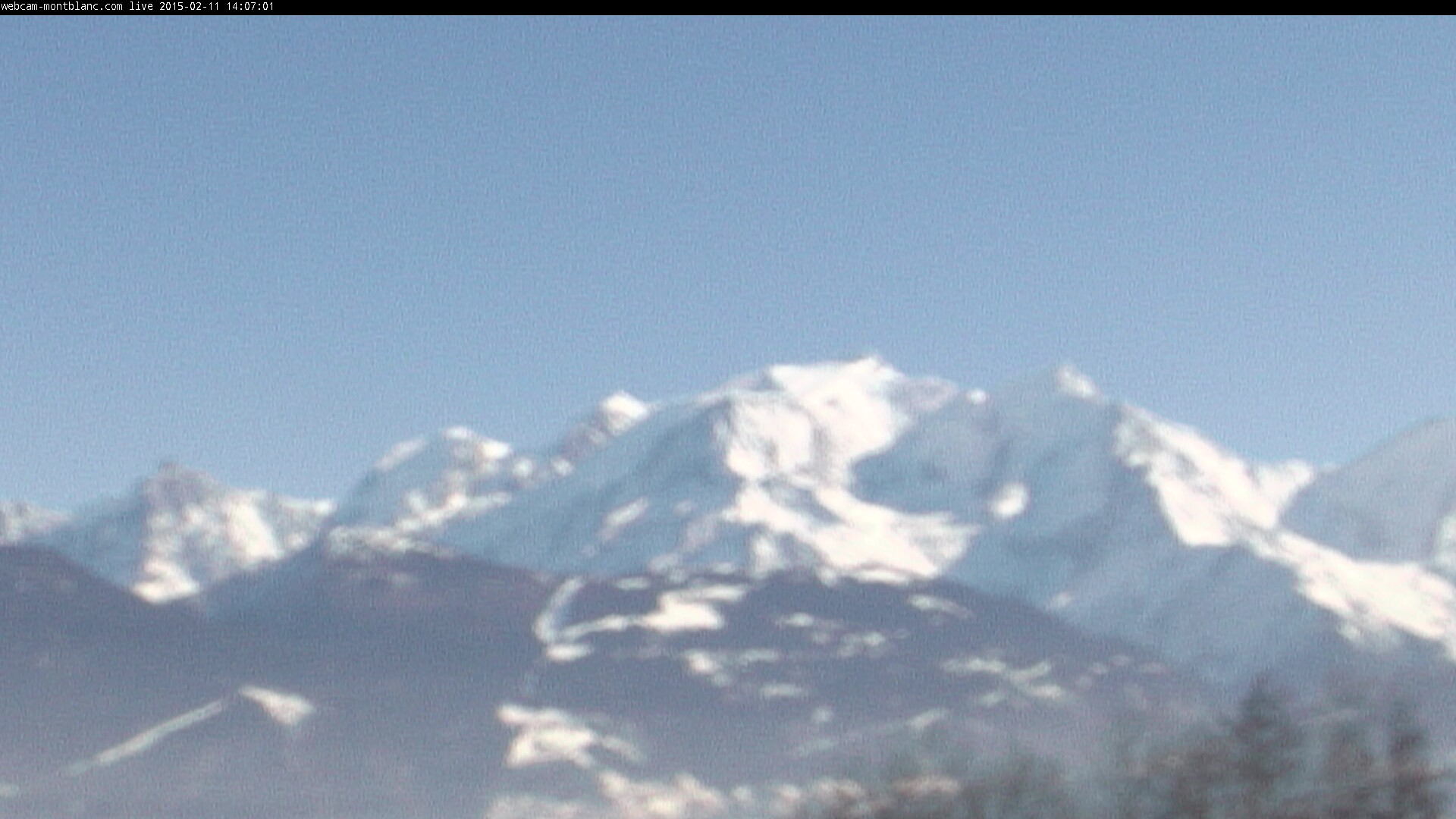 Webcam du Mont-Blanc