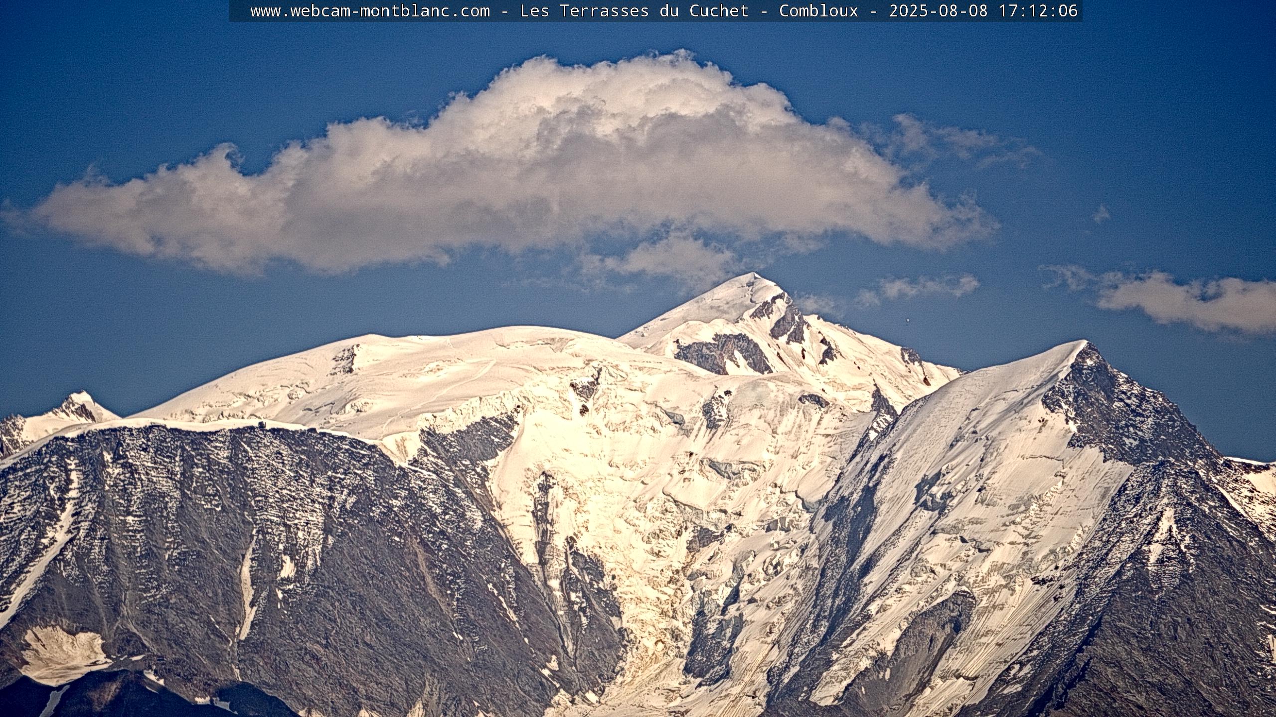 Vue du Mont-Blanc