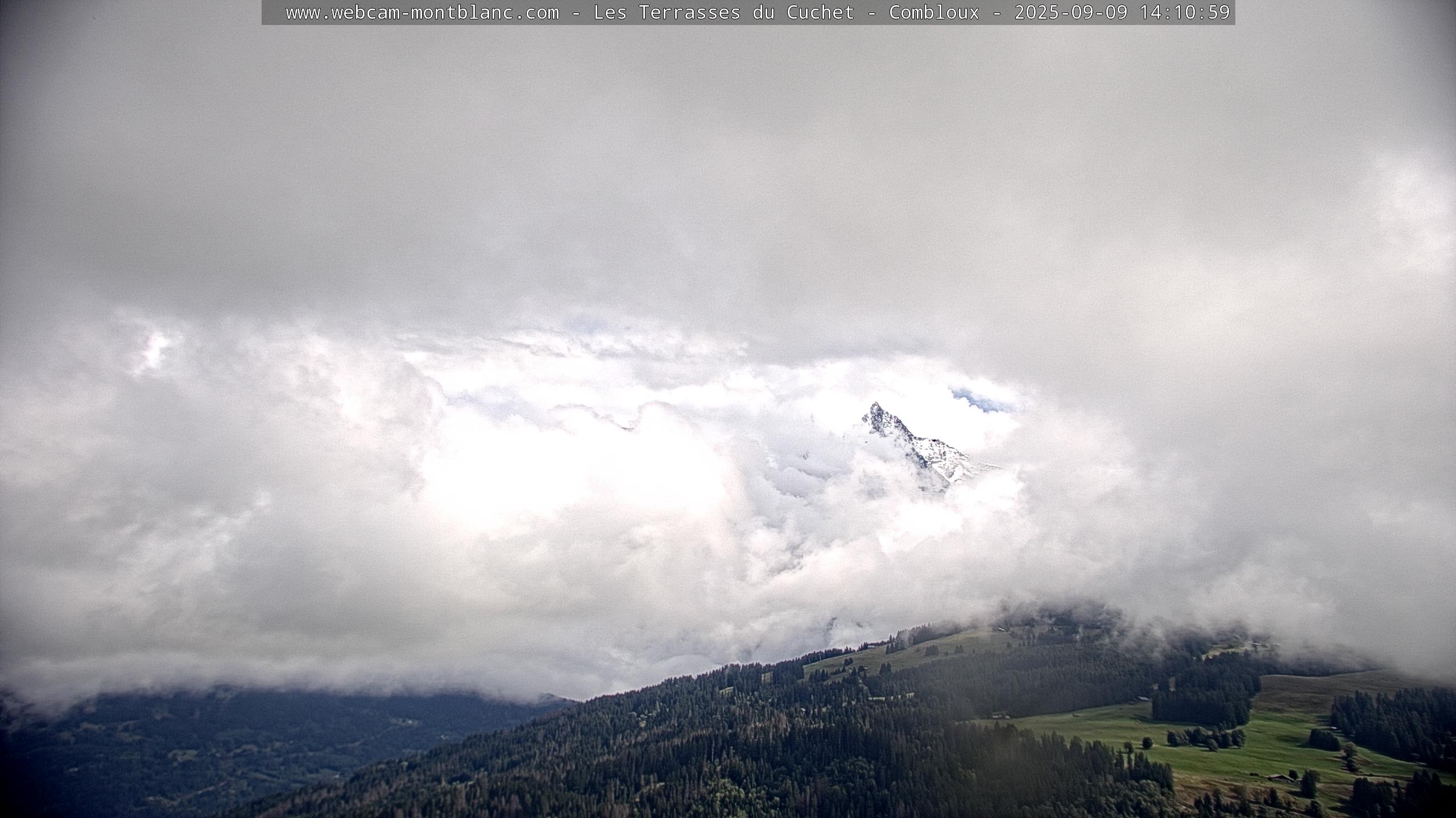 Vue du Mont-Blanc