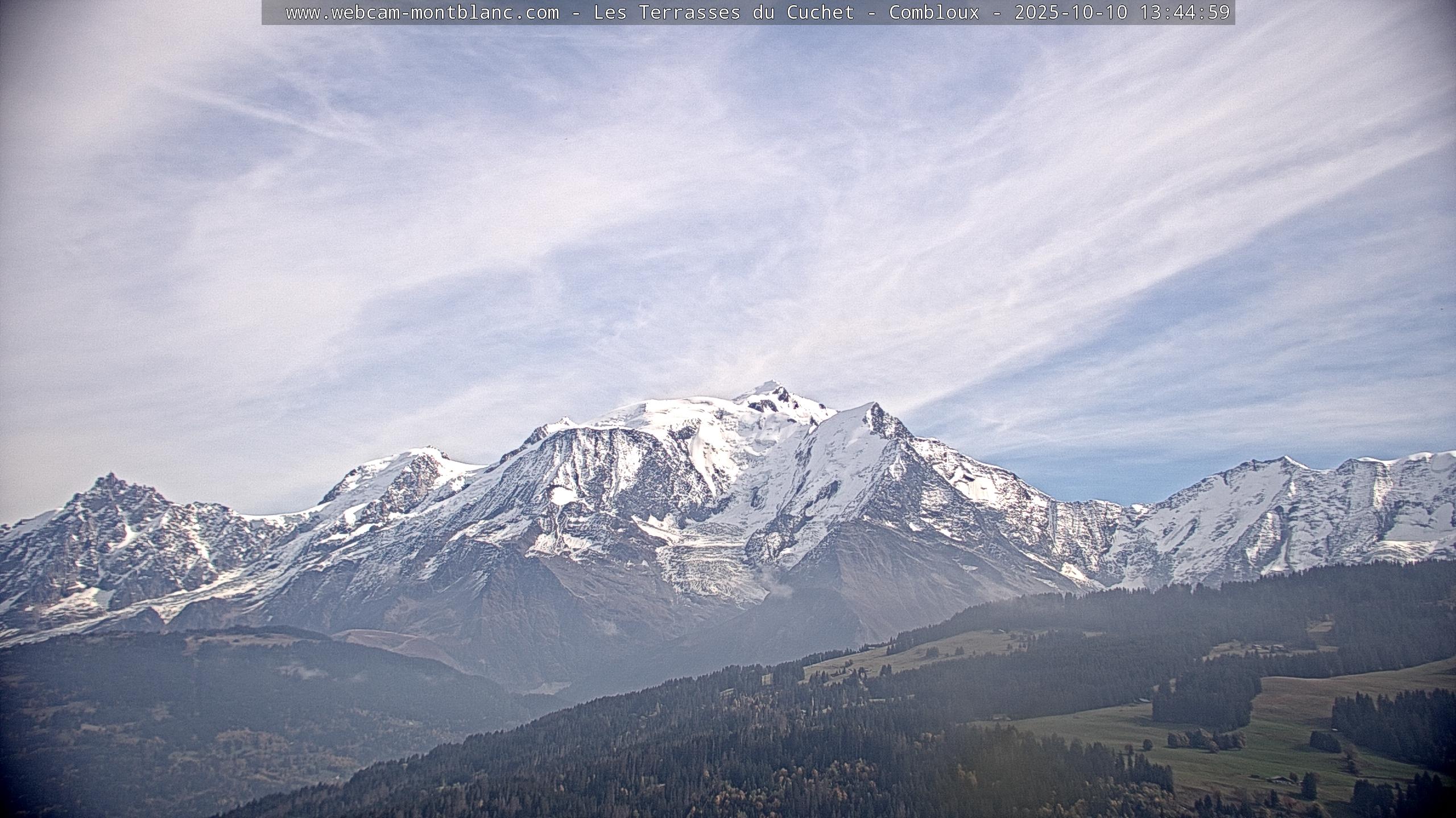 Vue du Mont-Blanc