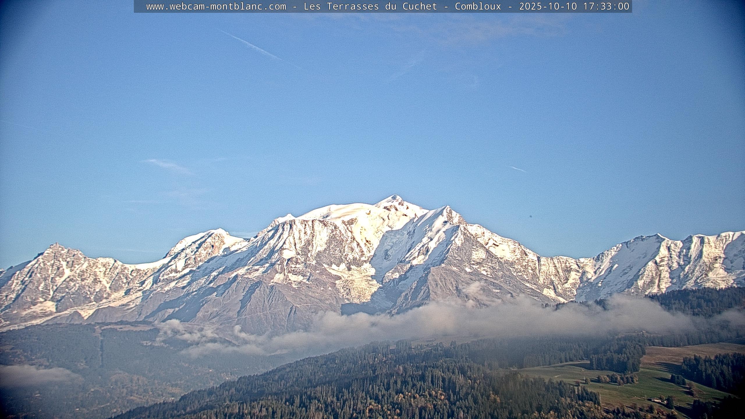 Vue du Mont-Blanc