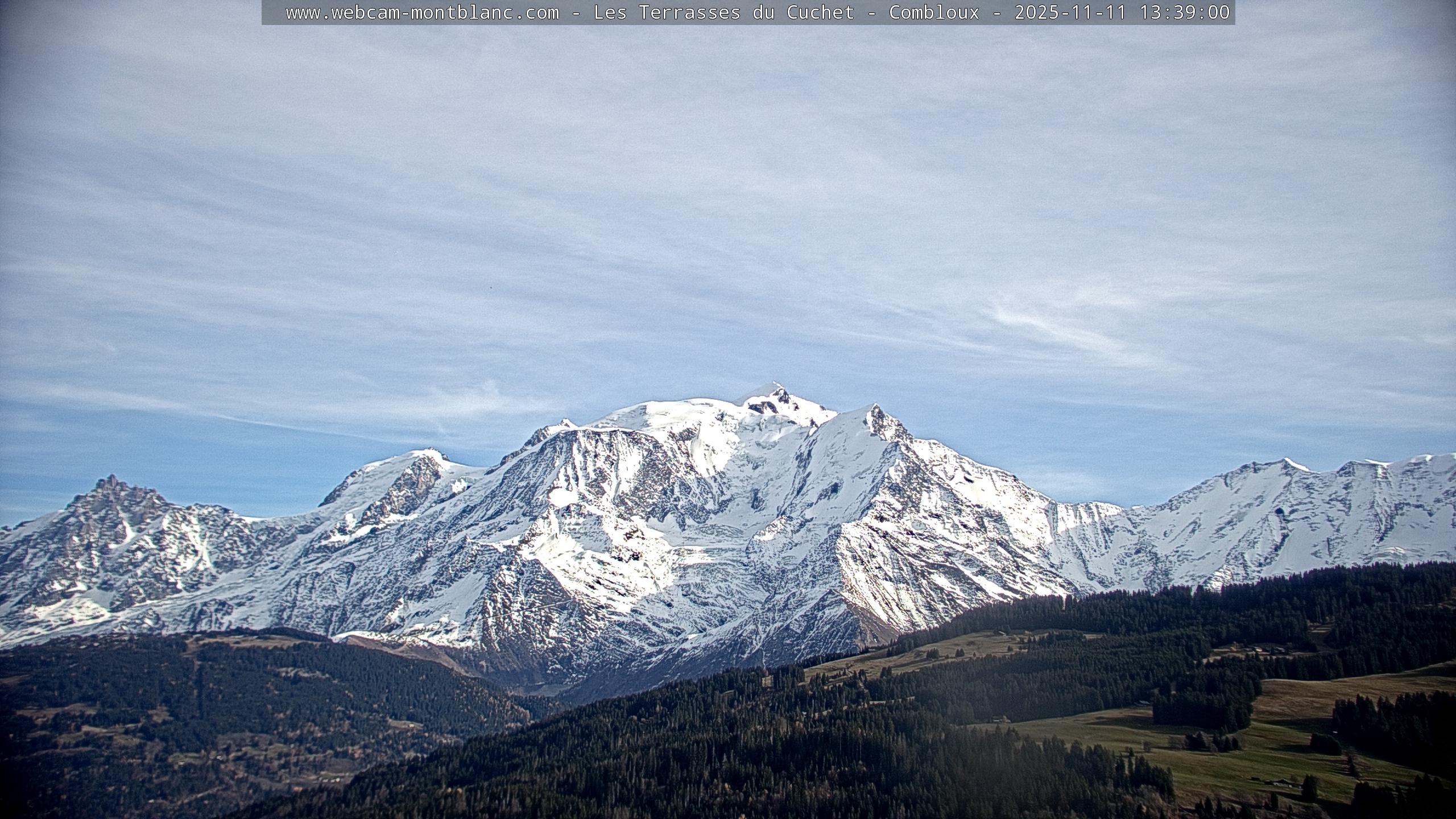 Vue du Mont-Blanc