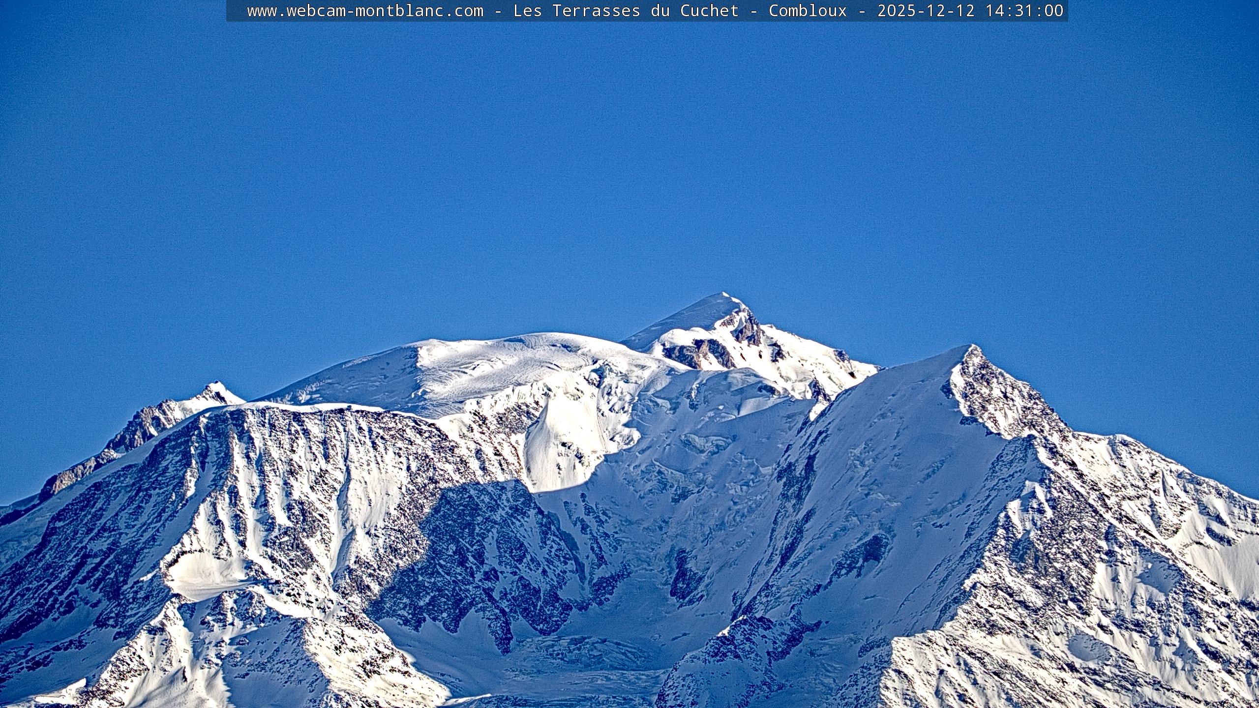 Vue du Mont-Blanc